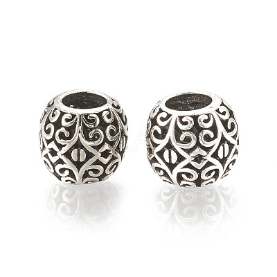 Alloy European Beads MPDL-S066-039-1