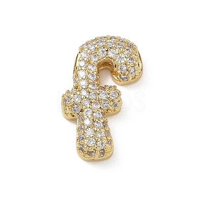 Brass Micro Pave Cubic Zirconia Pendants KK-A300-02G-F-1