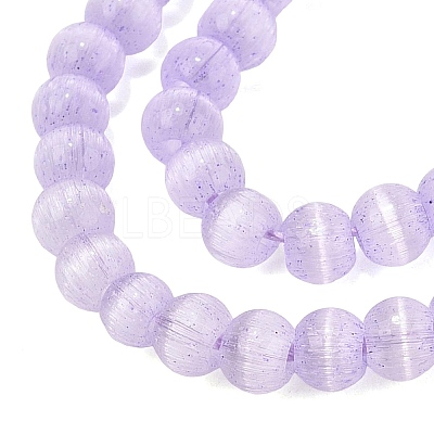 Glass Imitation Cat Eye Beads Strands GLAA-N075-01A-04-1