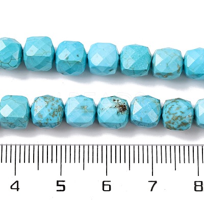 Natural Howlite Beads Strands G-G001-B03-05-1