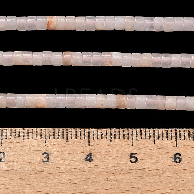 Natural Pink Aventurine Beads Strands G-P608-A17-01-1