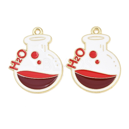 Alloy Enamel Pendants ENAM-L055-01I-02-1