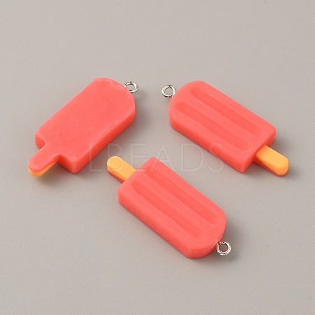 Opaque Resin Pendants LS-RESI-CJC0020-09D-1