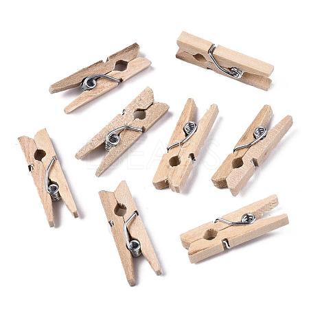 Wooden Craft Pegs Clips WOOD-R249-017-1