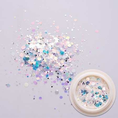 Holographic Nail Glitter Powder Flakes MRMJ-T063-361B-1