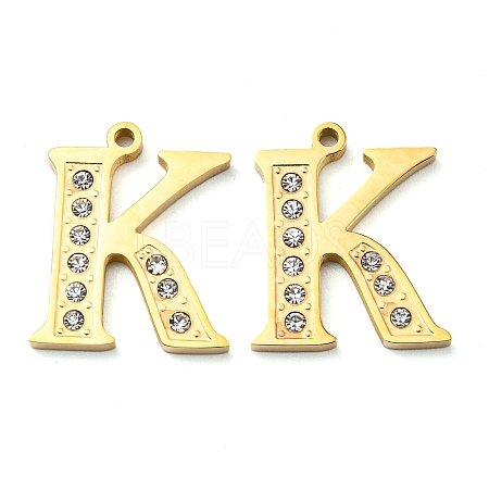 Real 14K Gold Plated 304 Stainless Steel Pendants STAS-L022-157G-K-1