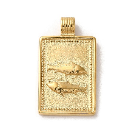 304 Stainless Steel Pendants X-STAS-L022-306G-10-1