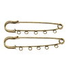 Iron Safety Pins Brooch Findings RN-CBAB9AC-03AB-1