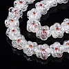 Transparent Handmade Bumpy Lampwork Beads Strands LAMP-S194-022G-3