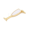 Brass Enamel Pendants KK-U062-02A-01-2