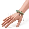 Heart & Butterfly & Angel Charm European Bracelet for Teen Girl Women Gift BJEW-JB06842-5