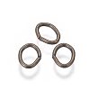 Iron Open Jump Rings IFIN-WH0051-74B-AB-2