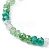 Glass Beaded Stretch Bracelets for Women BJEW-JB09675-4