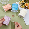 4 Rolls 4 Colors Flat Faux Suede Cord LW-CL0001-04A-3