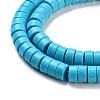 Synthetic Turquoise Beads Strands TURQ-G110-6x3mm-06-3