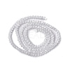 Clear Glass Bicone Beads Strands X-GLAA-S026-2mm-07-3