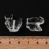 Chinese Zodiac Natural Quartz Crystal Carved Beads G-D300-01A-4