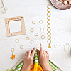 Alloy and  Wooden Sweater Knitting tool AJEW-WH0472-20H-5