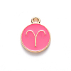 Alloy Enamel Pendants X-ENAM-S124-01A-03A-2