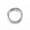 304 Stainless Steel Split Rings X-STAS-P092-02-1