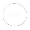 304 Stainless Steel Choker Necklaces NJEW-Q348-04P-1-2