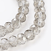 Electroplate Glass Beads Strands X-GLAA-K027-HP-A01-3