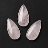 Natural Rose Quartz Pendants G-F731-04H-1