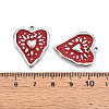 304 Stainless Steel Pendants X-STAS-N108-21B-P-3