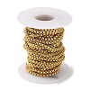Rack Plating Brass Chains CHC-H107-01G-3