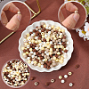 1000Pcs Frosted Opaque Acrylic Beads OACR-SP0001-32D-6