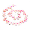 Natural Pink Opal Beads Strands G-E569-R02-2