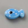 Handmade Porcelain Beads PORC-WH20001-02F-1