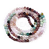 Natural & Synthetic Mixed Gemstone Beads Strands G-D080-A01-02-21-2