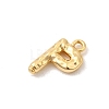 Brass Charms KK-P340-01G-P-2