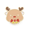 Christmas Theme Cartoon Alloy Brooches JEWB-A025-01B-1