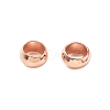 Brass Crimp Beads KK-S509-01RG-02-2