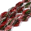 Handmade Lampwork Beads Strands LA-N046-02G-1