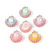 Opaque Resin Pendants RESI-T056-02M-1