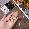 100Pcs 2 Colors Dyed Synthetic Turquoise Pendants FIND-BM0001-60D-3