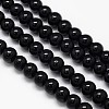 Crystal Glass Round Beads Strands EGLA-F037-8mm-B03-2