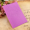 6Pcs 6 Styles Plastic Embossing Folders DIY-SP0005-35-4