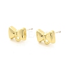 Alloy Stud Earrings Findings PALLOY-F278-06G-1