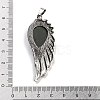Natural Indian Agate Big Pendants G-G112-02AS-10-3