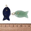 Natural & Synthetic Mixed Gemstone Pendants G-Q601-46-3