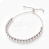 Brass Bolo Bracelets BJEW-P232-02P-2