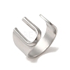 Non-Tarnish 201 Stainless Steel Finger Rings RJEW-H223-04P-U-3