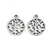 Tibetan Style Alloy Pendants TIBEP-N011-020-2