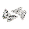 Brass Micro Pave Cubic Zirconia Pendants CU-CBA908F-05P-08-2