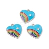 Alloy Enamel Pendant LS-ENAM-H039-07P-E-3