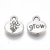 Tibetan Style Alloy Charms LS-TIBE-N006-61AS-LF-2